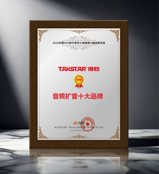 024年度音频扩音十大品牌”名单公布！爱游戏平台喜讯来袭！ DAV01“2(图12)