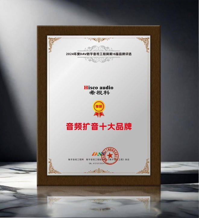 024年度音频扩音十大品牌”名单公布！爱游戏平台喜讯来袭！ DAV01“2(图8)