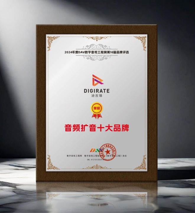 024年度音频扩音十大品牌”名单公布！爱游戏平台喜讯来袭！ DAV01“2(图10)